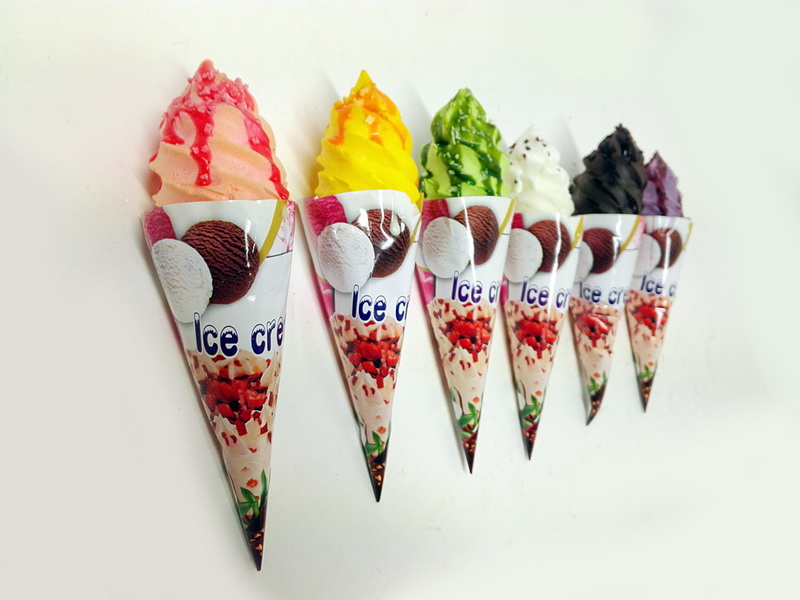 helado cucurucho soft replica espuma papel alt.20xo5 total 12u